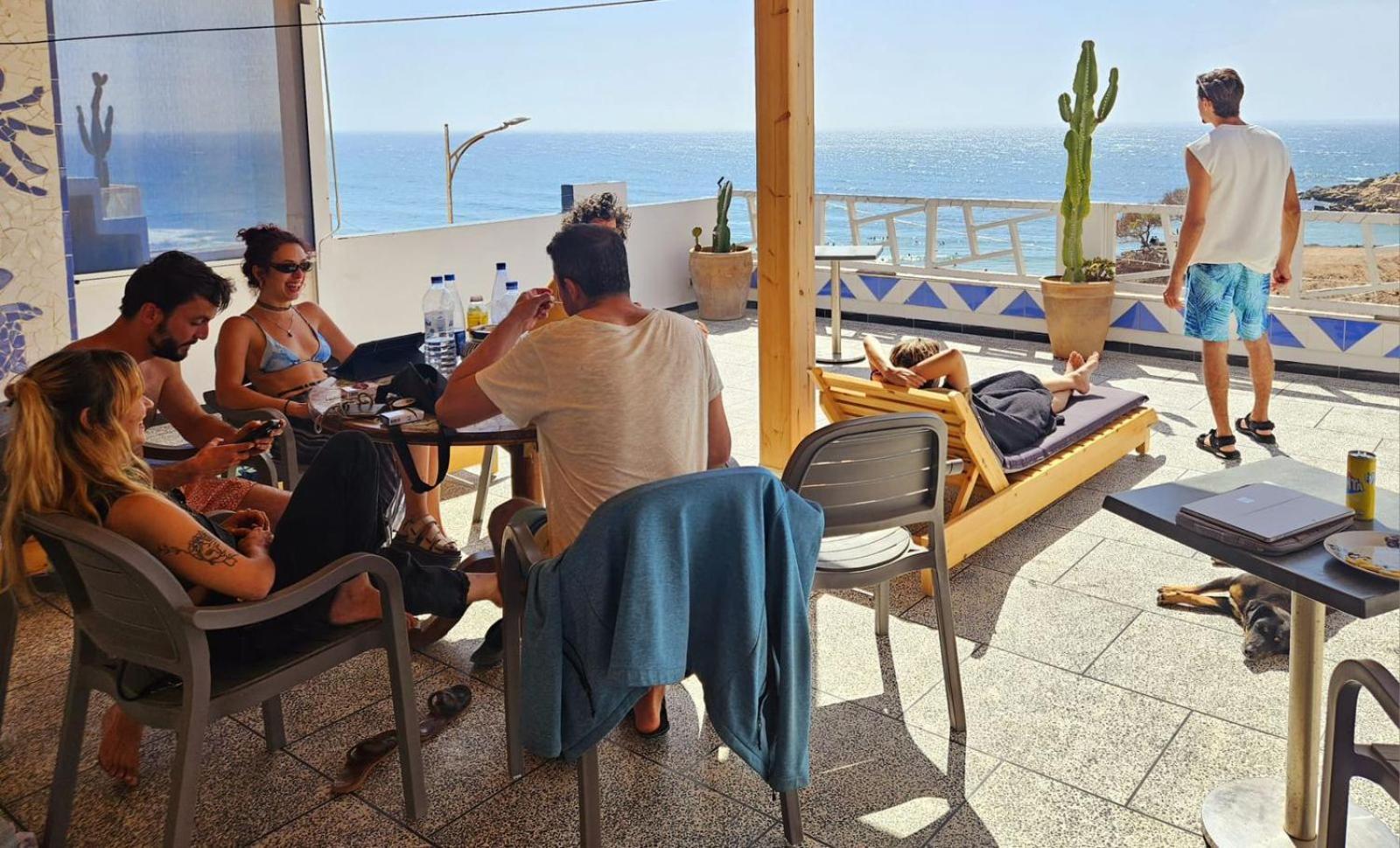 Big Blue Guest House Imsouane Exterior foto
